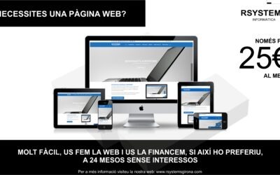 Creation of websites for businesses | Rsystems Girona