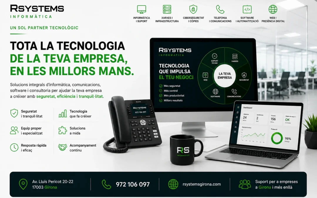 Partner tecnològic a Girona per empreses | R-Systems Girona
