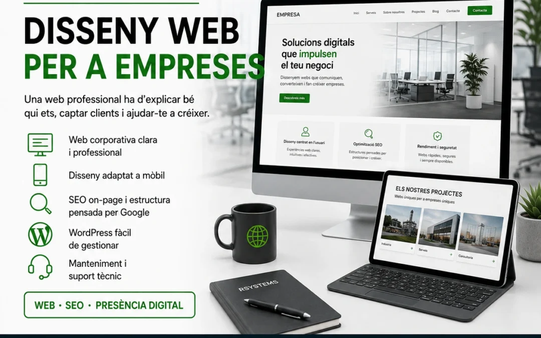 Design web for companies in Girona | R-Systems Girona